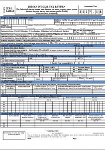Income Tax Return Forms AY 2017-18 (FY 2016-17)