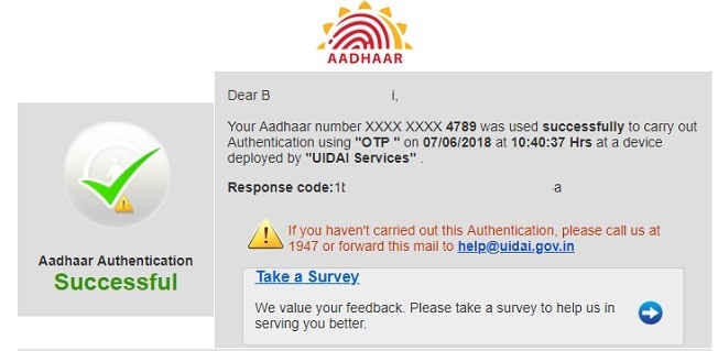 Aadhaar Authentication