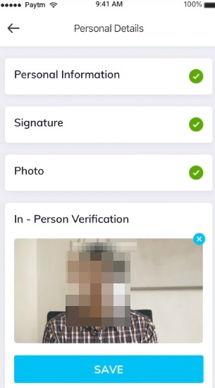 Mutual Fund KYC online In Person Verification