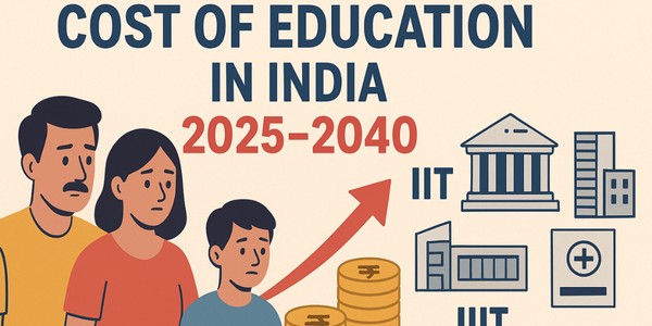 Cost of Education in India 2025–2040: Fees, Living & Projections