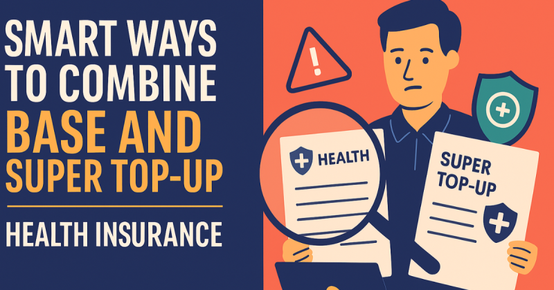 Combine base and super top-up health insurance